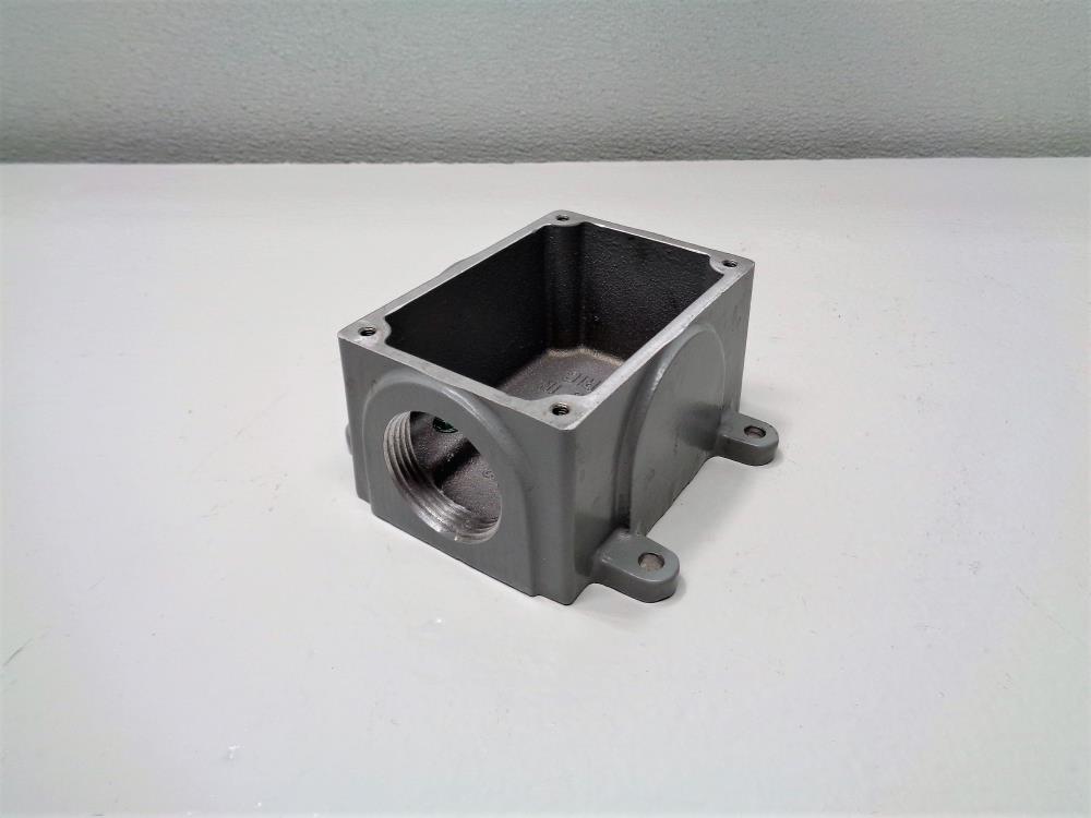 Meltric DSN60 60A Inlet Plug 63-68043-T253 w/ Junction Box & Angle MA3-T253